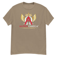 Load image into Gallery viewer, Official Alpha Omega Collectibles T-Shirt (Red & White Logo)