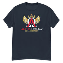 Load image into Gallery viewer, Official Alpha Omega Collectibles T-Shirt (Red & White Logo)