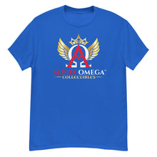 Load image into Gallery viewer, Official Alpha Omega Collectibles T-Shirt (Red & White Logo)