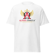 Load image into Gallery viewer, Official Alpha Omega Collectibles T-Shirt (Reb/Black Logo)
