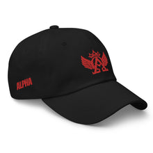Load image into Gallery viewer, Official Alpha Omega Collectibles Hat (All Red Logo)
