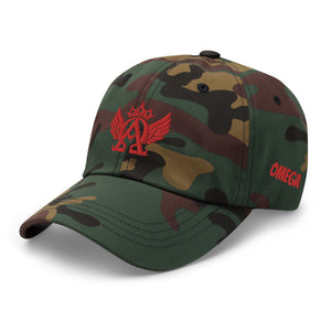 Official Alpha Omega Collectibles Hat (All Red Logo)