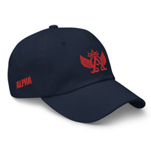 Load image into Gallery viewer, Official Alpha Omega Collectibles Hat (All Red Logo)
