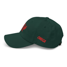 Load image into Gallery viewer, Official Alpha Omega Collectibles Hat (All Red Logo)
