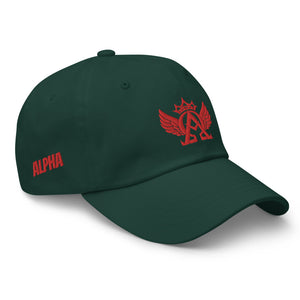 Official Alpha Omega Collectibles Hat (All Red Logo)