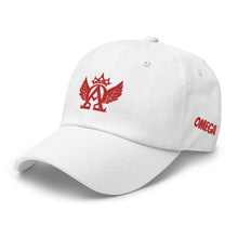 Load image into Gallery viewer, Official Alpha Omega Collectibles Hat (All Red Logo)
