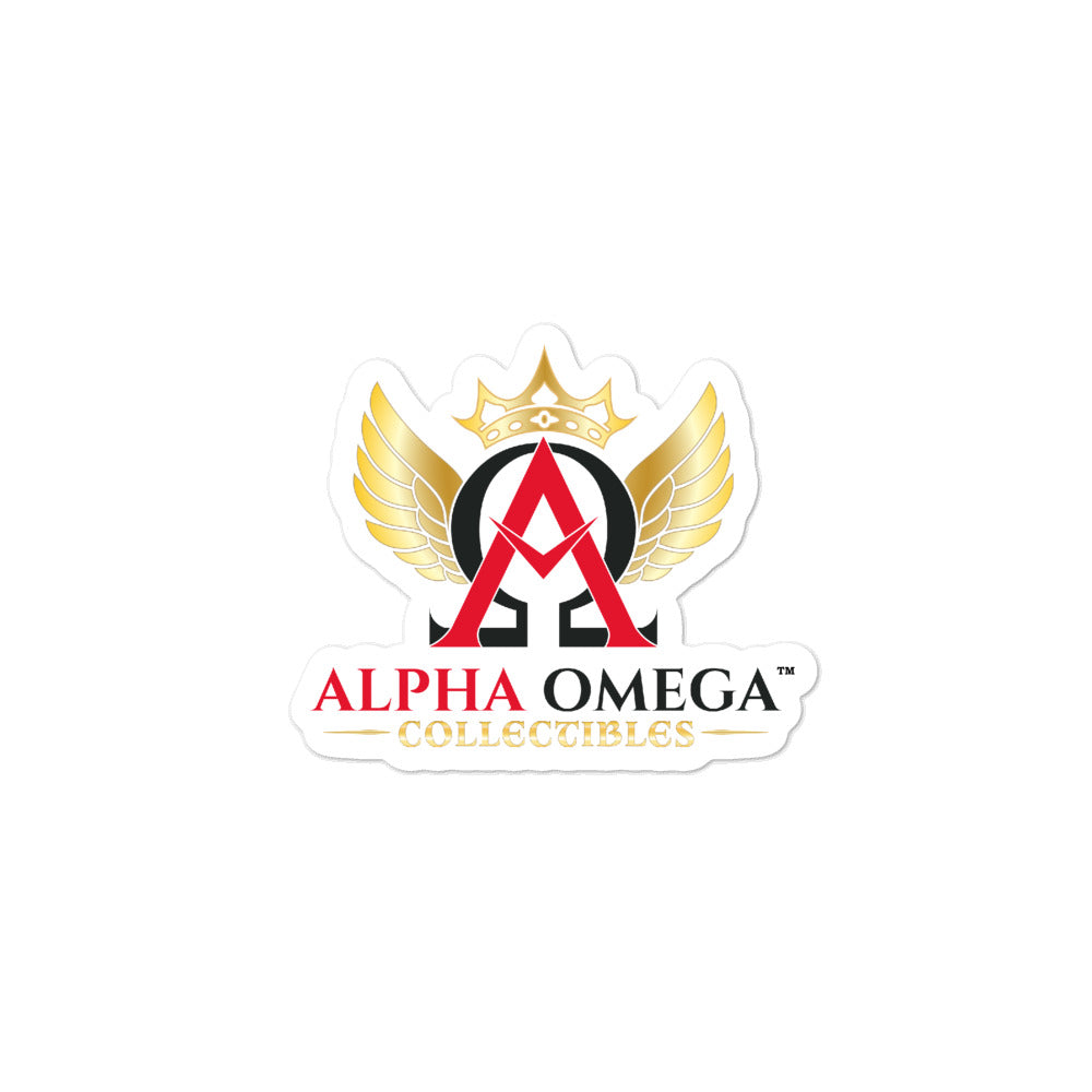 Official Alpha Omega Collectibles Sticker