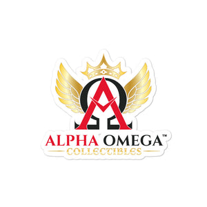 Official Alpha Omega Collectibles Sticker